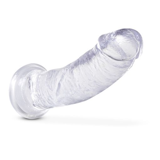 B Yours Plus Roar N' Ride 8 In. Dildo Clear - Image 3