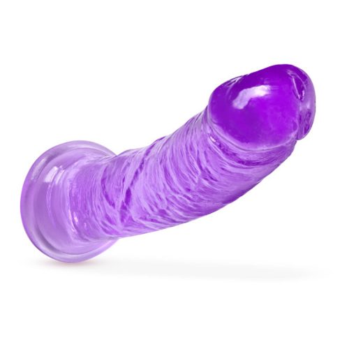 B Yours Plus Roar N' Ride 8 In. Dildo Purple - Image 3