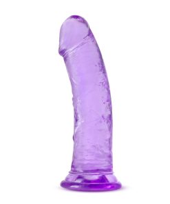 B Yours Plus Roar N' Ride 8 In. Dildo Purple