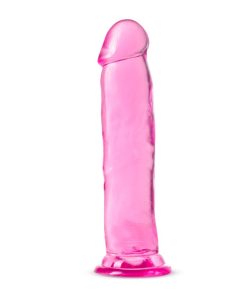 B Yours Plus Thrill N' Drill 9 In. Dildo Pink
