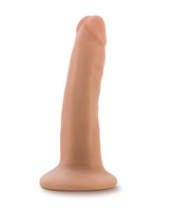 Dr. Skin Plus Realistic 5 In. Triple Density Posable Dildo Beige