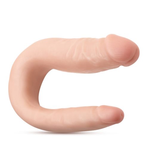 Dr. Skin Silicone Dr. Double Realistic 12 In. Dual-Ended Dildo Beige - Image 3