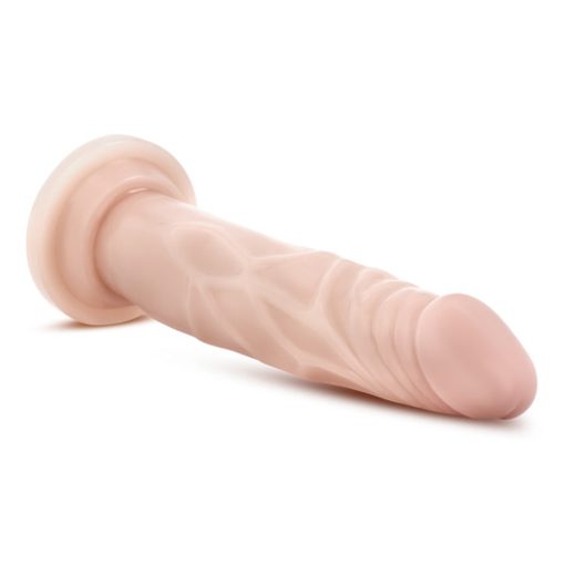 Dr. Skin Silicone Dr. Carter Realistic 7 In. Posable Dildo Beige - Image 2