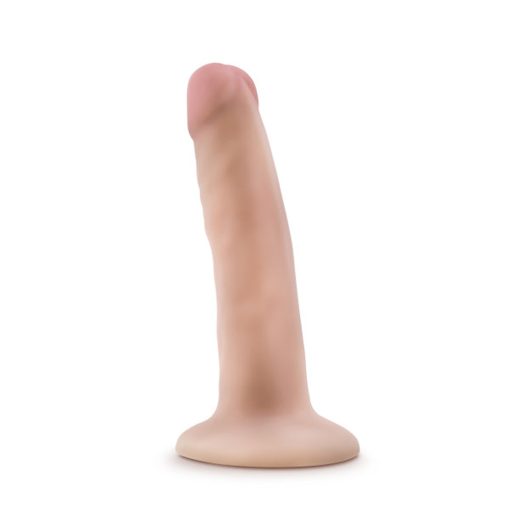 Dr. Skin Silicone Dr. Lucas Realistic 5 In. Posable Dildo Beige - Image 4