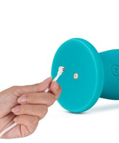 Impressions Miami Rechargeable Silicone 6.5 In. Vibrating Dildo Teal