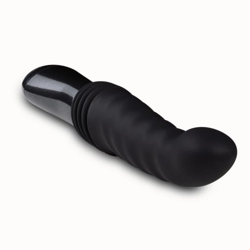 Temptasia Lazarus Rechargeable 10 In. Silicone Thrusting Dildo Black - Image 2