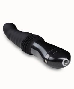 Temptasia Lazarus Rechargeable 10 In. Silicone Thrusting Dildo Black