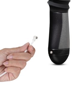 Temptasia Lazarus Rechargeable 10 In. Silicone Thrusting Dildo Black