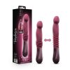 Temptasia Trixie Rechargeable 10 In. Silicone Thrusting Dildo Wine