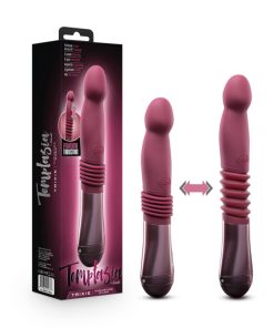 Temptasia Trixie Rechargeable 10 In. Silicone Thrusting Dildo Wine