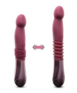 Temptasia Trixie Rechargeable 10 In. Silicone Thrusting Dildo Wine