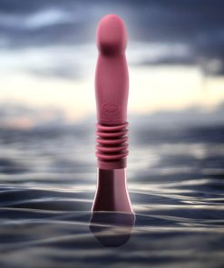 Temptasia Trixie Rechargeable 10 In. Silicone Thrusting Dildo Wine