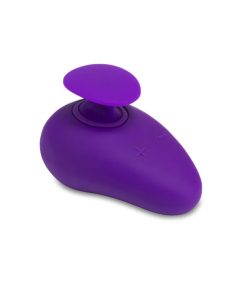 Wellness Palm Sense Rechargeable Silicone Vibrator Purple