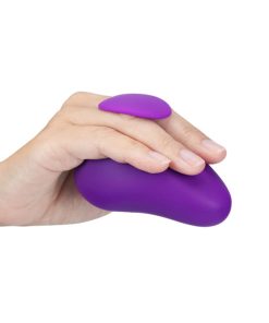 Wellness Palm Sense Rechargeable Silicone Vibrator Purple