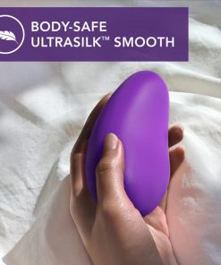 Wellness Palm Sense Rechargeable Silicone Vibrator Purple