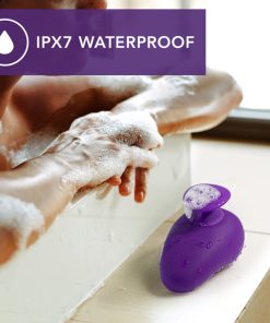 Wellness Palm Sense Rechargeable Silicone Vibrator Purple