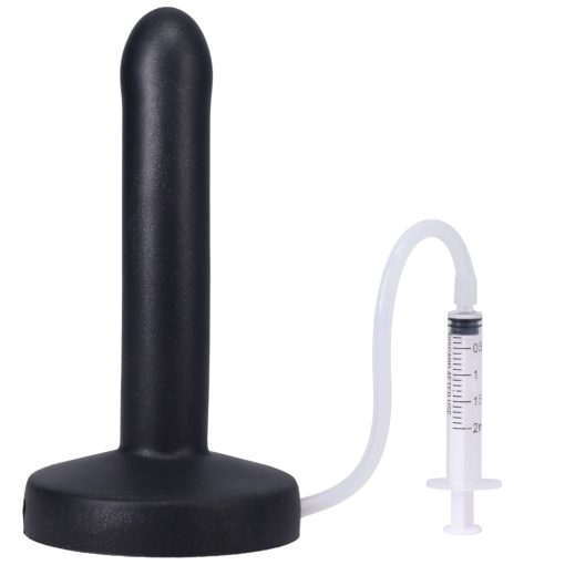 Tantus Pop Slim Squirting Dildo Midnight - Image 4