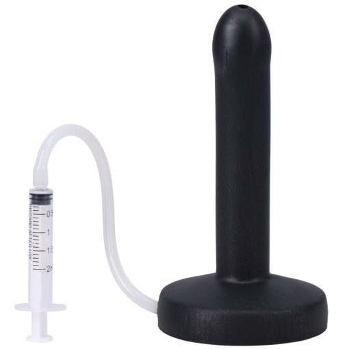 Tantus Pop Slim Squirting Dildo Midnight - Image 5