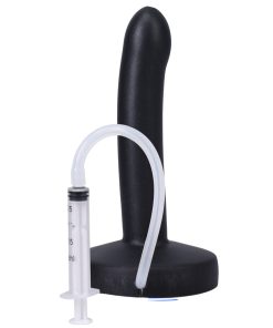 Tantus Pop Slim Squirting Dildo Midnight