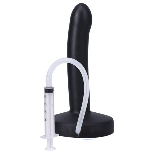 Tantus Pop Slim Squirting Dildo Midnight - Image 6