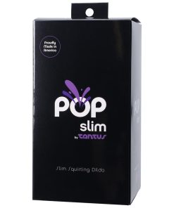 Tantus Pop Slim Squrting Dildo Indiglow