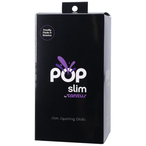Tantus Pop Slim Squrting Dildo Indiglow - Image 3