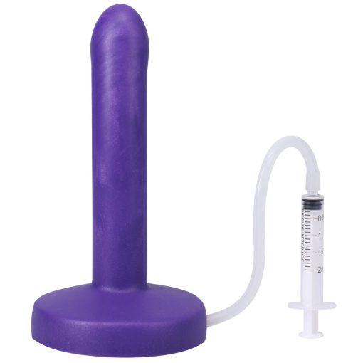 Tantus Pop Slim Squrting Dildo Indiglow - Image 5