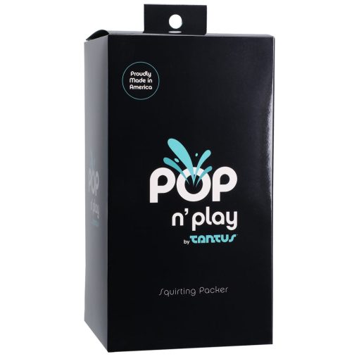 Tantus Pop N' Play Squirting Packer Espresso - Image 2