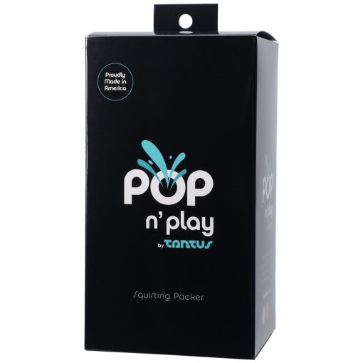 Tantus Pop N' Play Squirting Packer Espresso - Image 3