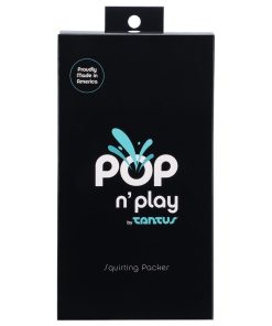 Tantus Pop N' Play Squirting Packer Espresso