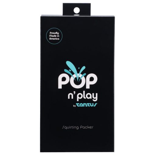 Tantus Pop N' Play Squirting Packer Espresso - Image 4