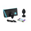 B-Vibe Vibrating Jewel Rechargeable Remote-Controlled Anal Plug With Gem Base Black Diamond Xxl