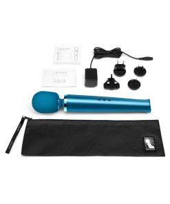 Le Wand Rechargeable Vibrating Massager Pacific Blue