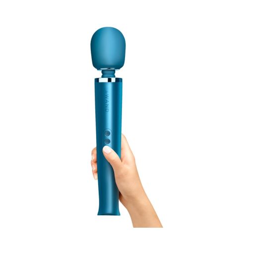 Le Wand Rechargeable Vibrating Massager Pacific Blue - Image 6