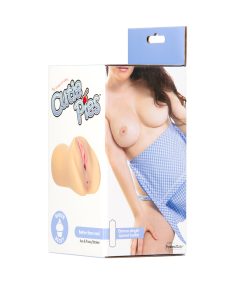 Cutiepies Baker Becky Dual Entry Vagina & Ass Stroker Beige