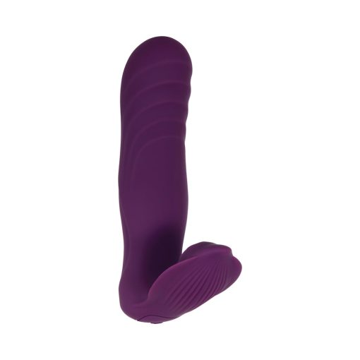 Gender X Velvet Hammer Rechargeable Remote-Controlled Thumping Thrusting Dual Stimulator Purple - Image 6
