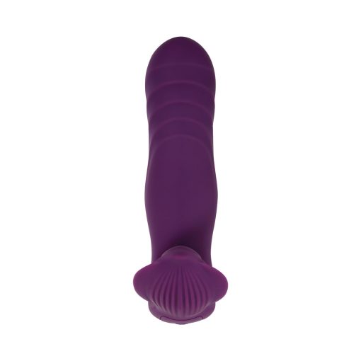 Gender X Velvet Hammer Rechargeable Remote-Controlled Thumping Thrusting Dual Stimulator Purple - Image 7