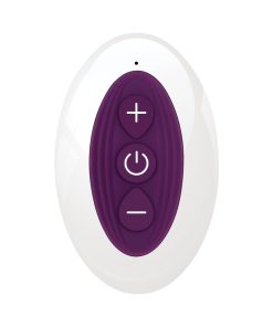 Gender X Velvet Hammer Rechargeable Remote-Controlled Thumping Thrusting Dual Stimulator Purple