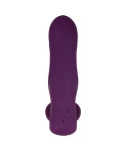 Gender X Velvet Hammer Rechargeable Remote-Controlled Thumping Thrusting Dual Stimulator Purple