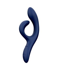 We-Vibe Nova 2 Rechargeable Flexible Silicone Rabbit Vibrator Midnight Blue