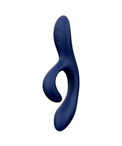 We-Vibe Nova 2 Rechargeable Flexible Silicone Rabbit Vibrator Midnight Blue