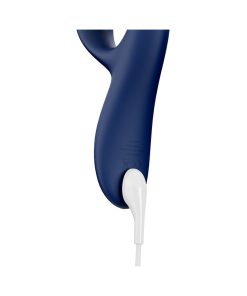 We-Vibe Nova 2 Rechargeable Flexible Silicone Rabbit Vibrator Midnight Blue