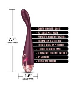 Zola Rechargeable Silicone Warming G-Spot Massager