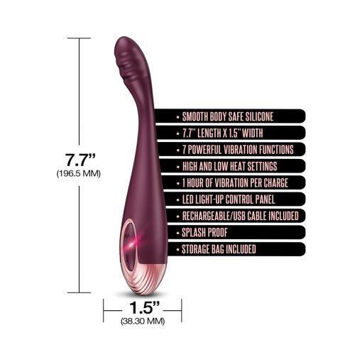 Zola Rechargeable Silicone Warming G-Spot Massager - Image 4