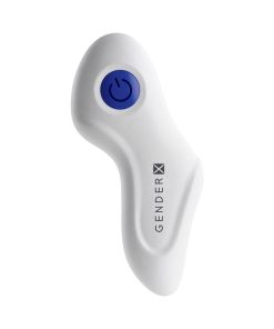 Gender X Beaded Pleasure Rechargeable Remote-Controlled Vibrating Silicone Probe Vibrator Blue