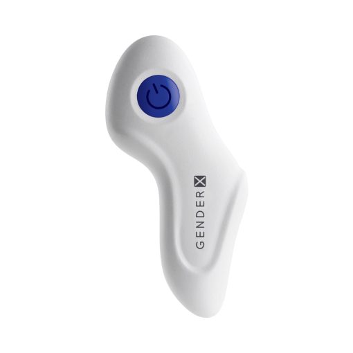 Gender X Beaded Pleasure Rechargeable Remote-Controlled Vibrating Silicone Probe Vibrator Blue - Image 8