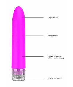 Luminous Eleni 10-Speed Slimline Vibrator Fuchsia