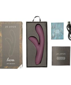 Je Joue Hera Rechargeable Silicone Rabbit Vibrator Purple