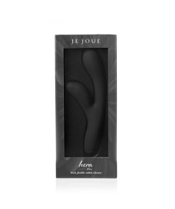 Je Joue Hera Flex Rechargeable Flexible Silicone Rabbit Vibrator Black