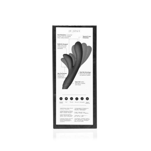 Je Joue Hera Flex Rechargeable Flexible Silicone Rabbit Vibrator Black - Image 7